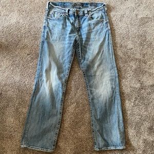 Men’s Silver Jeans - Gordie 34x32